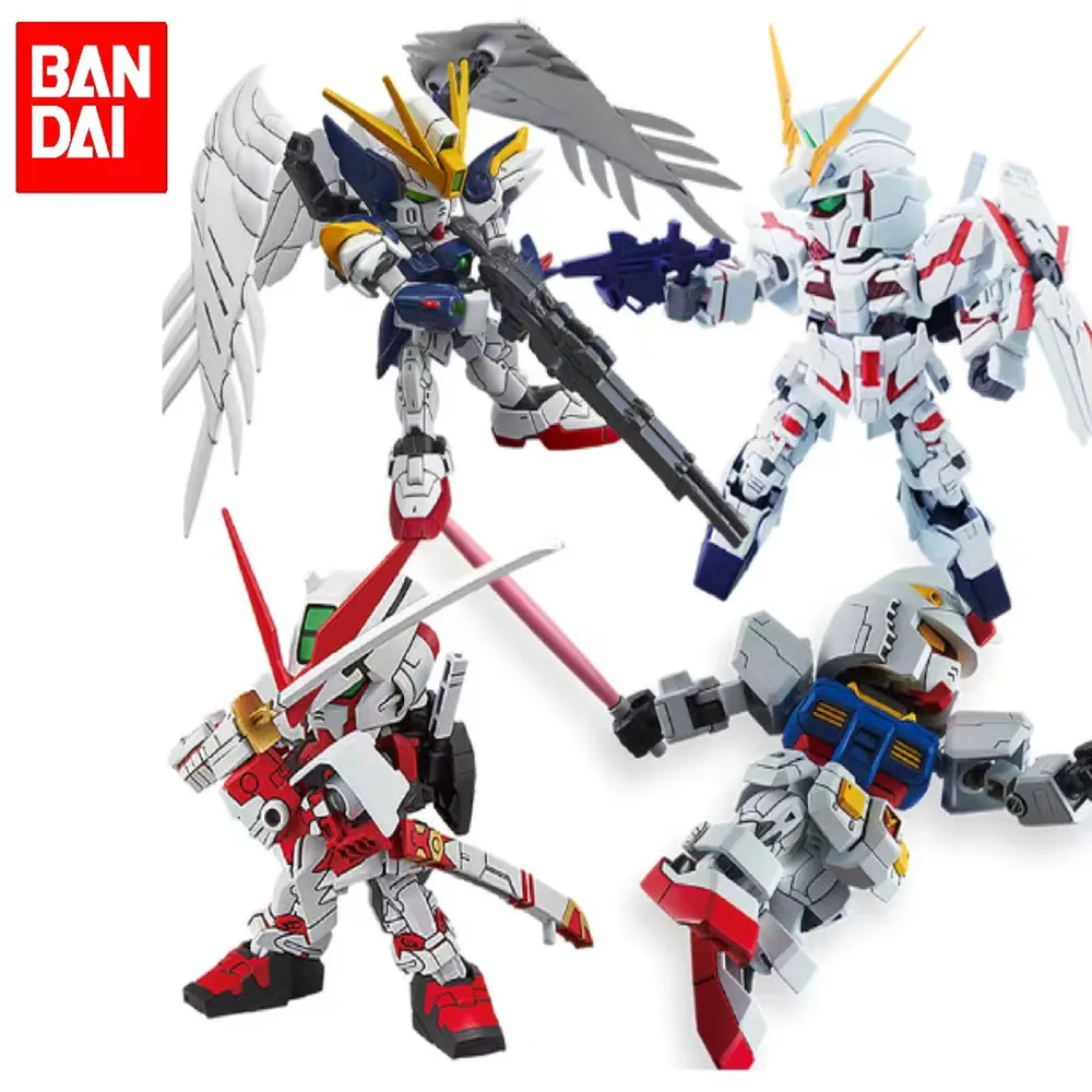 Bandai Gundam Modello Fatto A Mano Versione Q Sdex Sd Ex Ala Volante Red Heresy Unicorn Strike Freedom Gundam Pvc Assemblato Bb Toys