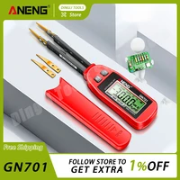 ANENG GN701 Smart SMD Tester Multimeter Capacitance Resistance Diode Capacitor Test Pen LCD Display 3000 Counts Test Custom tool 1