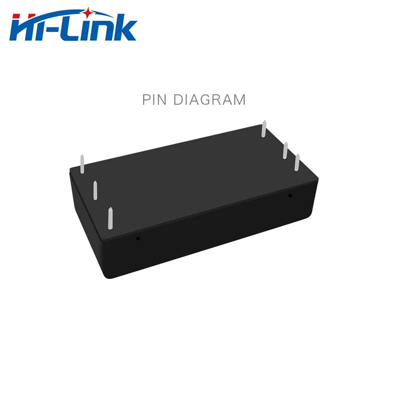 Household URB4805LD-30WR3 30Watt 18-75V DC DC Isolated Power Module 5V 6A Output Step Down Adjustable Converter