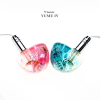 SeeAudio Yume IV 2BA Hybrid Driver Hifi In-Ear Headphones Music IEM Wired Earphones 2pin 3.5mm Detachable Cable 2