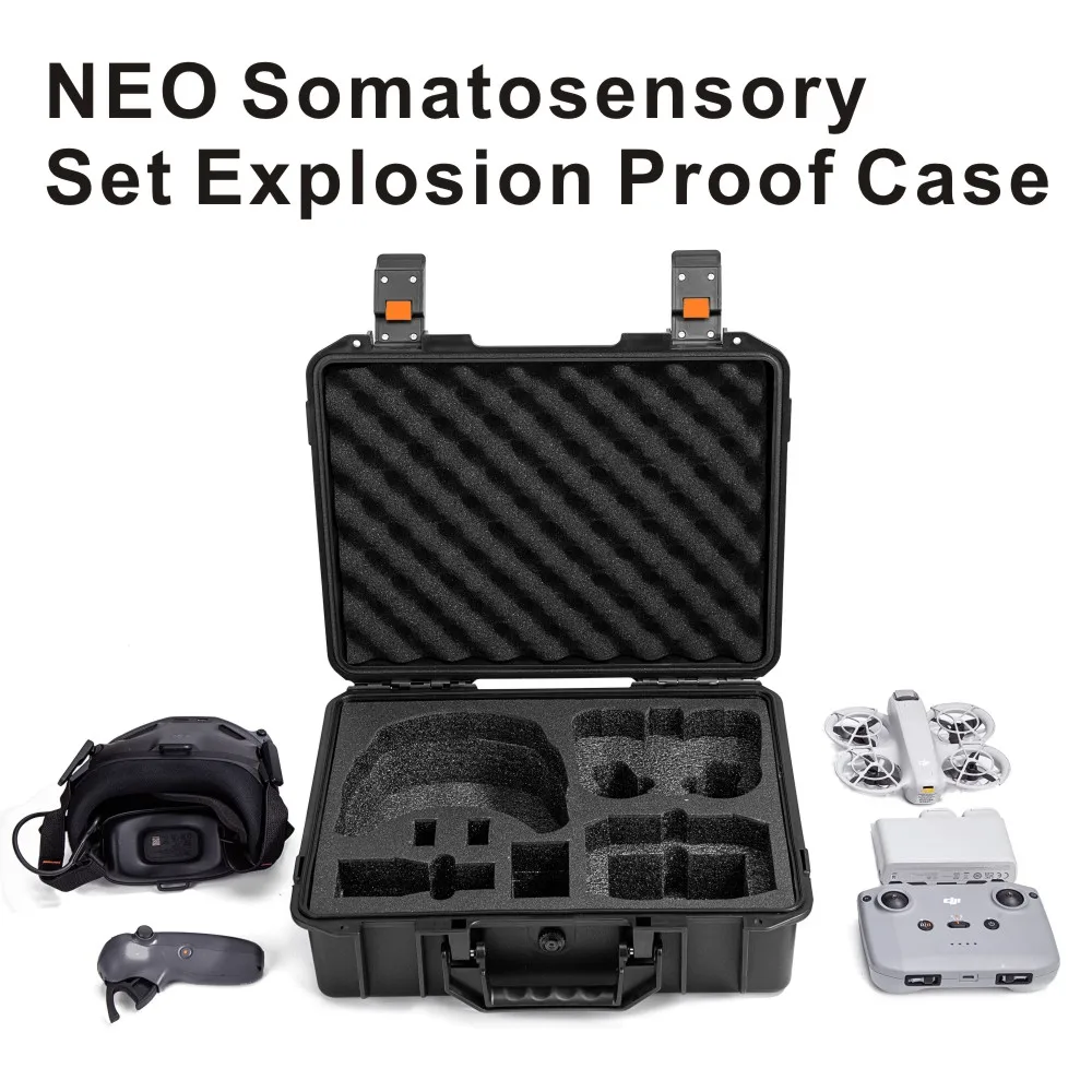 DJI Case For DJI Neo Goggles N3 Somatosensory Flight Combo Explosion-proof Case NEO FPV/ Joystick Protector Box RCN3 suitcase flight glasses case