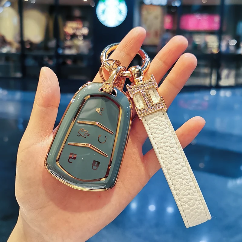 Cover Chiave/telecomando per Cadillac SRX 2015 2016 XT5 XTS CT6 ATS CTS 7 Cover Chiave/telecomando per Cadillac SRX 2015 2016 XT5 XTS CT6 ATS CTS - S417e8a4b6c0e465685fb1b34b3fa102ce