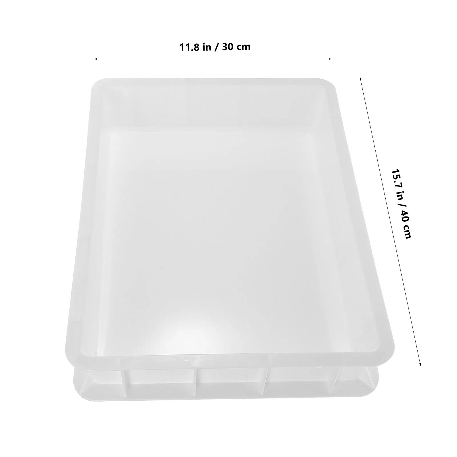 Dough Protection Box Pizza Proofing Tray with Lid Commercial Plastic Bread Container 6