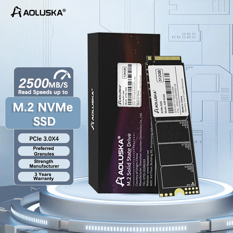 5 Pz Aoluska M2 Nvme Ssd 128Gb 256Gb 512 Gb 1Tb Hard Disk M 2 2280 Pcie Solid State Drive 128 256 512 Gb Hdd Per Laptop Desktop