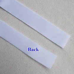 Adjustable Elastic Bra Strap Band for DIY Lingerie and Sewing Projects (White - Width 2.0cm)