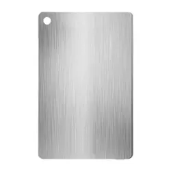 Premium Titanium & Stainless Steel Double-Sided Cutting Board - 39x28cm (Silvery)