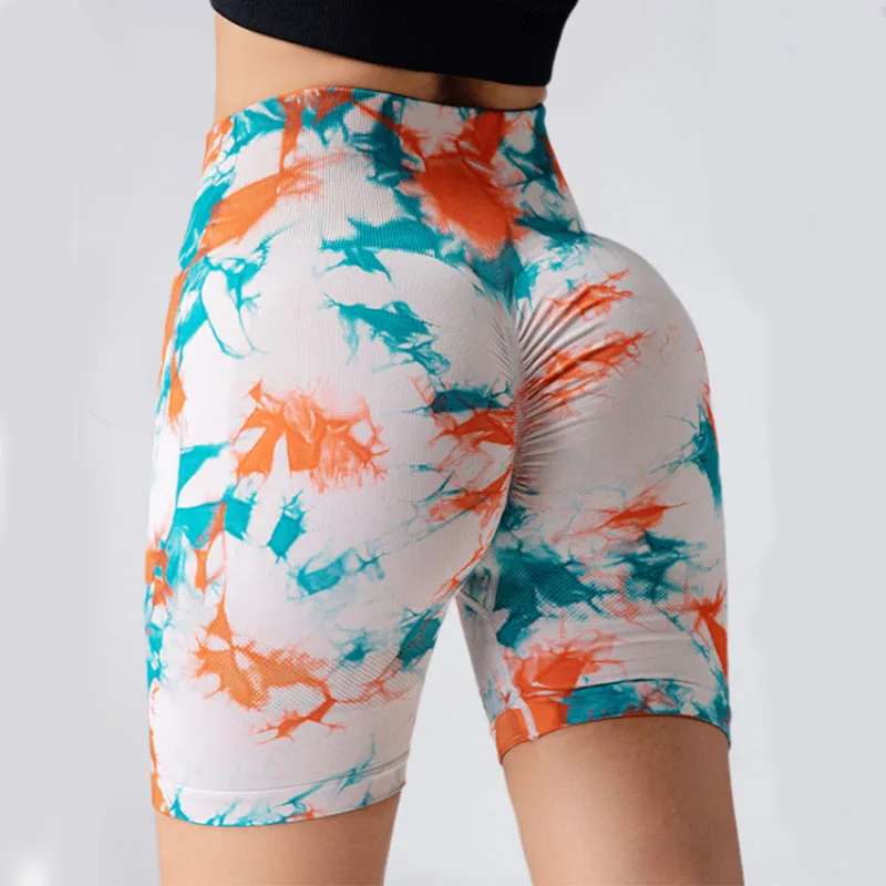 

High Waist Yoga Shorts for Dancing Fitness Women Running Short Summer Gym Workout Tights Sports Quick Dry Leggings