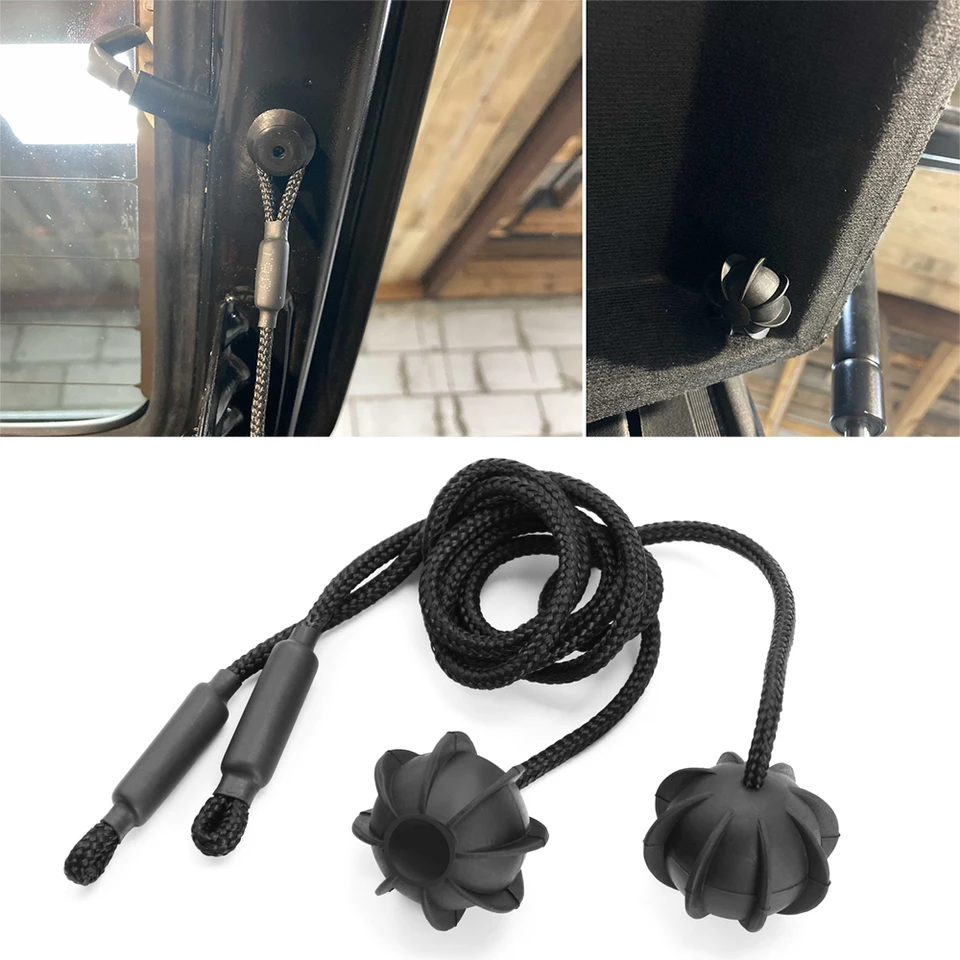Interieur Achter Pakket Plank String Tonneau Cover Riem Koord 2 Stuks Kofferbak Pakket Plank String Opknoping Touw Auto Accessoires Vervanging voor MK6