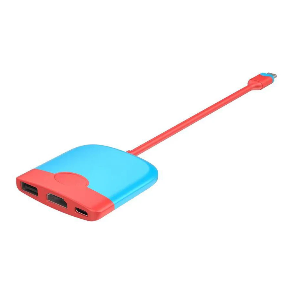 USB-C HDMI 호환 PD USB 3.0 4K 비디오 컨버터, 스위치용 도킹 스테이션