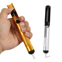 Ventouse de fer à souder, dissolvant de pompe d'aspiration de fer à souder, stylo de retrait de presse, trou de ménage, outils de travail professionnels avec buses de remplacement 