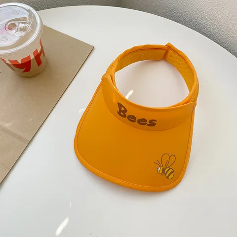 Summer Adjustable Cotton UV Protection Sun Hats with Empty Top Holiday Beach Visor Caps Wider Brim Face Protect Outdoor