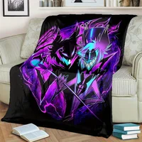 Hazebni Hotel Alastor Soft Cozy Blanket Perfect for Car Camping All-Season Portable Throw Ideal Gift for Family or Friends 2