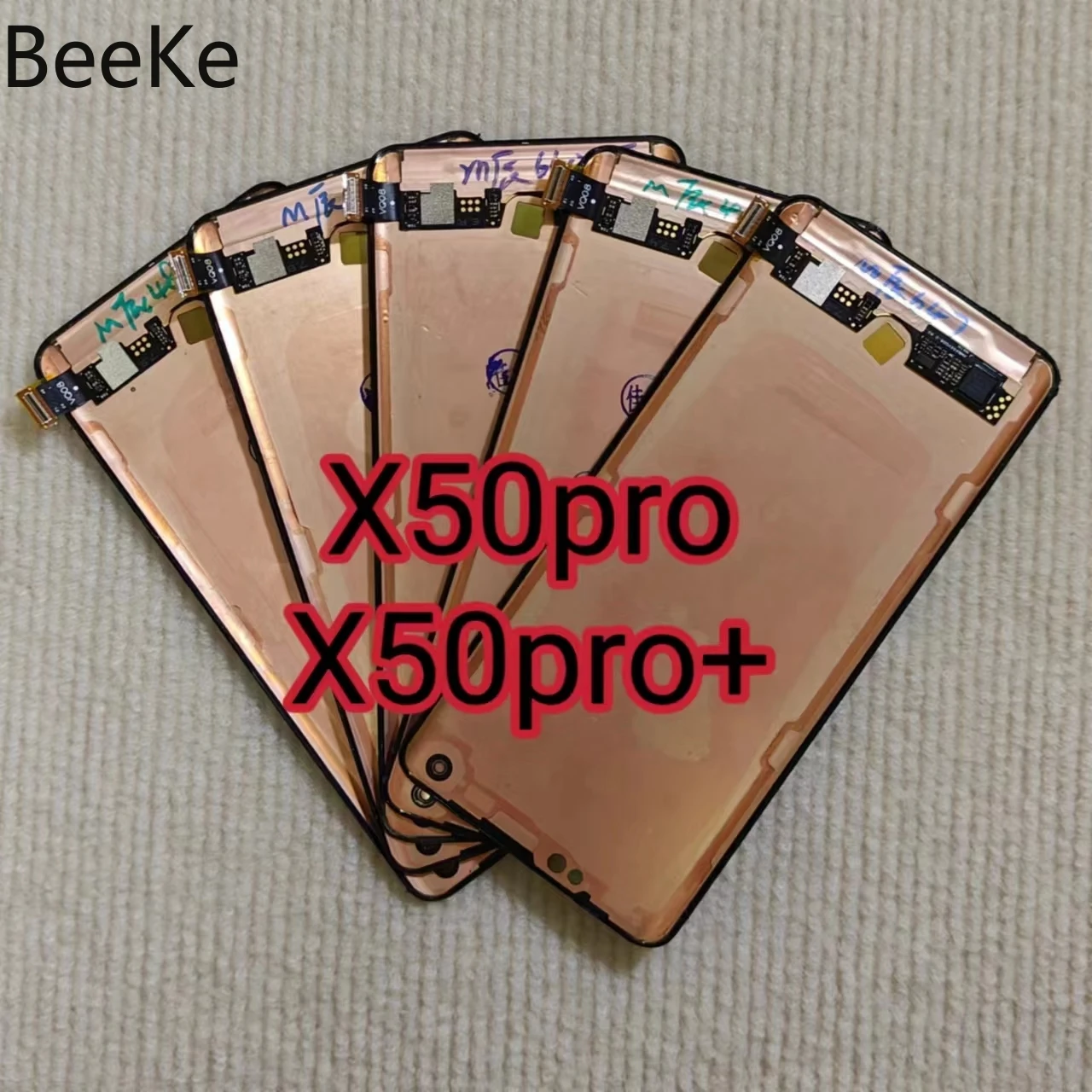 

Дисплей оригинальный для Vivo X50 Pro / X50 Pro + Plus AMOLED ЖК-экран сенсорный дигитайзер в сборе V2011A Замена Ремонт