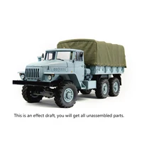 CROSS RC Model Car 1/12 UC6 Truck Military 6*6 KIT 35T Motor Metal Axles Hubs Toucan RC Hobby for Outdoor Boys Gifts 1