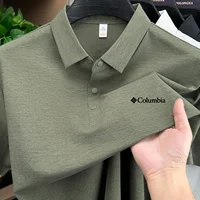 Polo de marque haut de gamme avec broderie classique, manches courtes pour homme, confortable, respirant et décontracté, nouvelle collection été 2026 5