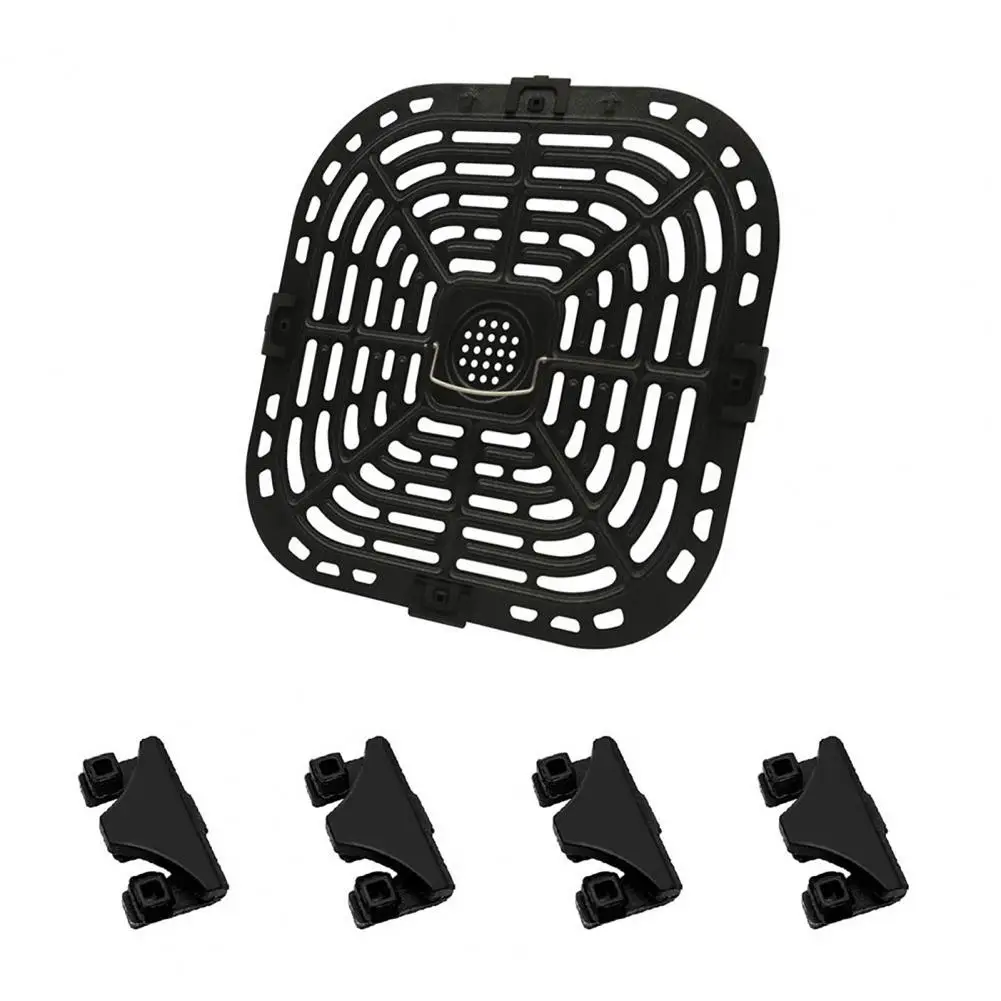 

Durable Grill Plat Food Grade Non-stick Grill Plate Replacement Part for Instant Vortex 4qt Fryer Crisper Tray Rack Accessories