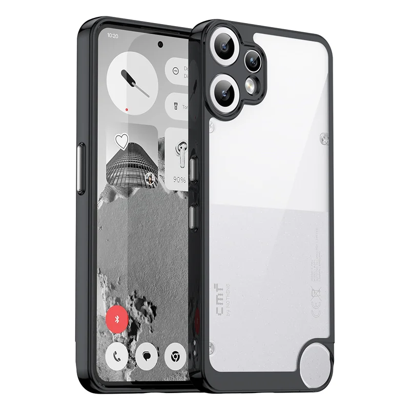 Enhanced Clear Silicone TPU Shockproof Phone Case with Air Cushion Protection