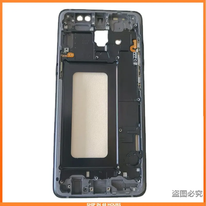 Средняя рамка пластина ободок корпус крышка для Samsung Galaxy A8 A8 Plus 2018 A530 A730 запасные части
