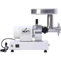 Grinder with 3 Stuffing Tubes, 2 Stainless Steel Grinding Plates, and a Stainless Steel Stuffing Plate for Making Ground Meat 2