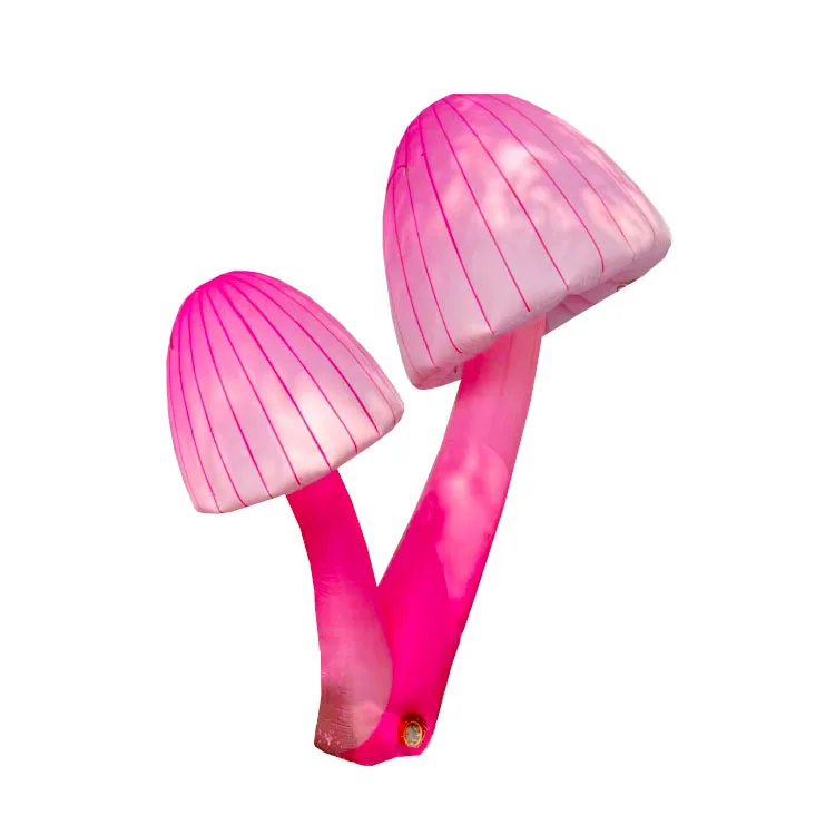Champignon Gonflable Géant LED SAYOK – Décoration Jardin Extérieur – Multicolore – NEUF