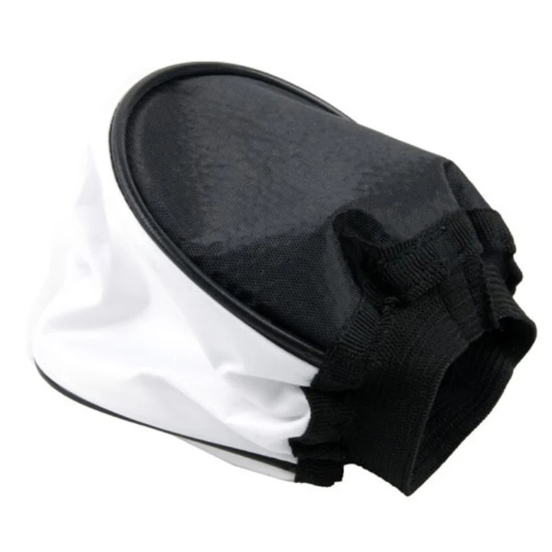 Description Picture 4 of item1 Pieces Universal Speedlite Softbox Diffuser For DSLR Cameras Flash Light Speed Lights Mini Portable Lightweight Soft Box
