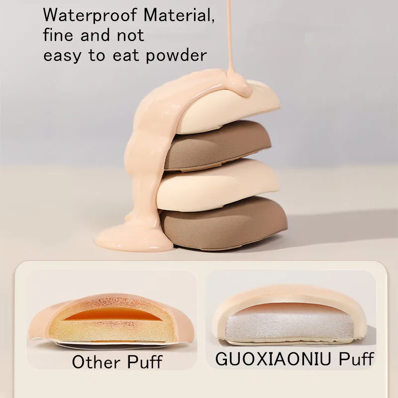 GUOXIAONIU Makeup Puff Soft Marshmallows Air Cushion Blending Sponge Dry Wet Dual Use Foundation Makeup Applicator Tool 2