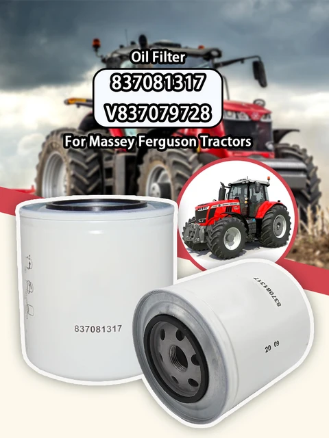 Oil Filter 837081317 V837079728 For Massey Ferguson Tractors 