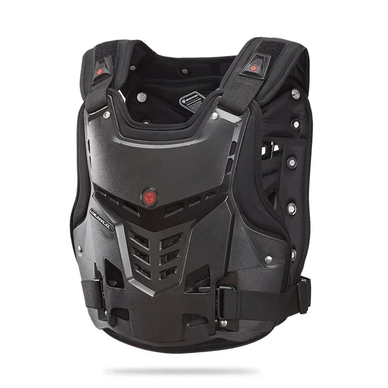 Motorcycle Body Armor Men Motocross Racing Jacket Coat Vest Off-Road Moto Dirt Bike Riding Shock-resistant Chest Back Protector