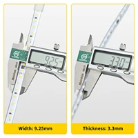 220V Waterproof LED Strip Light High Brightness 120LEDs/m For Home Decoration Kitchen Outdoor Garden LED Light With Switch 2