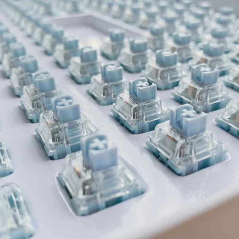 Ttc-interruptor Mecânico Silencioso do Teclado Tátil Mudo Pin 42 gf Banhado a Ouro Mola Smd Rgb Interruptores Mudo Dobro Silencioso Azul Branco - Imagem 3