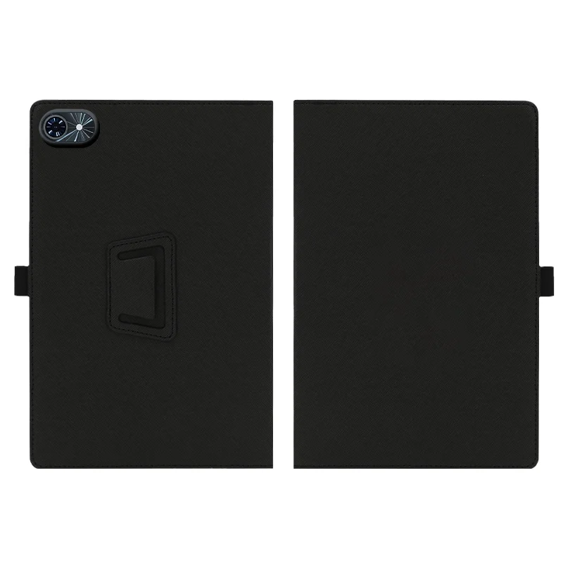 Ultra Slim PU Leather Tablet Case with Folding Stand, Pencil Holder, and Wrist Strap