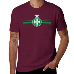 Stripes of My Heart - Saint - Etienne Graphic T - Shirt - XXXL (Maroon)