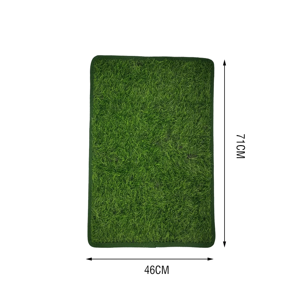 Professional Dog Grass Mat Pet Potty Training Pee Pad Mat Tray Grass House Toilet Portable Dogs Cats Potty Litter Box Dog Toilet