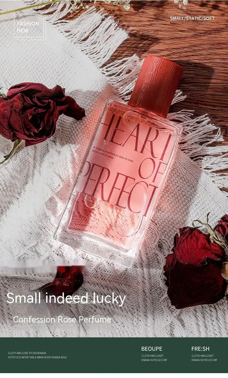 NieuwPopulair Advertentie Rose Lady Parfum Student Kleine Geschenkdoos Parfum Langdurige Geur, Geur van Bloemen, Lichte Geur_voghion.com