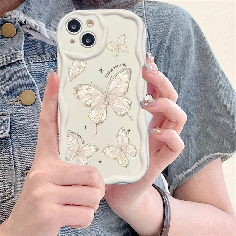 Floral Cat Soft Phone Case Cover