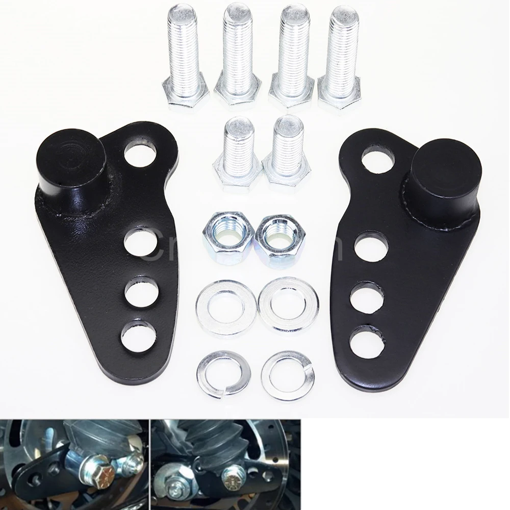 Moto 1 "-3" Kit Di Abbassamento Del Collegamento Posteriore Regolabile Per Harley Touring Bikes Street Electra Ultra Glide Road King 2002-2016