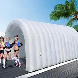 Inflatable Tunnel Sports Tunnel Entrance with Blower Inflatable Tunnel Tent for Business Advertising Event Exhibition Promotion