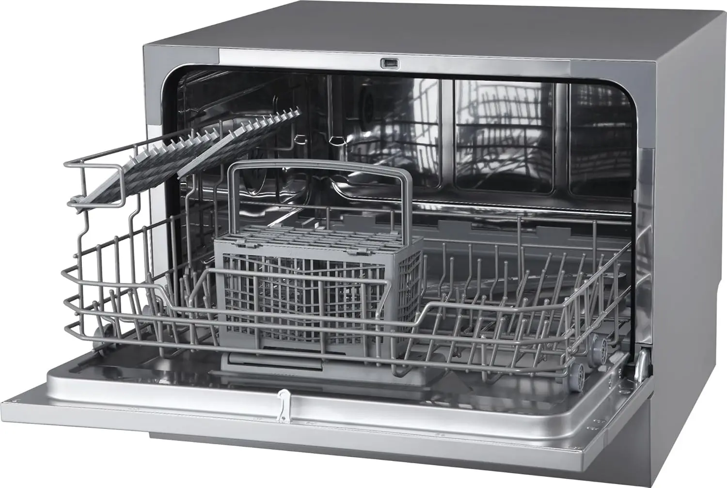 DWP63 21-5/8 Inch Wide 6 Place Setting Countertop Dishwasher - Black 6