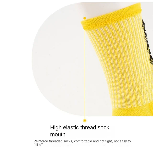 Children's football socks, mid length sports socks, running socks, anti slip silicone thick towel bottom, wear-resistant and swe 3