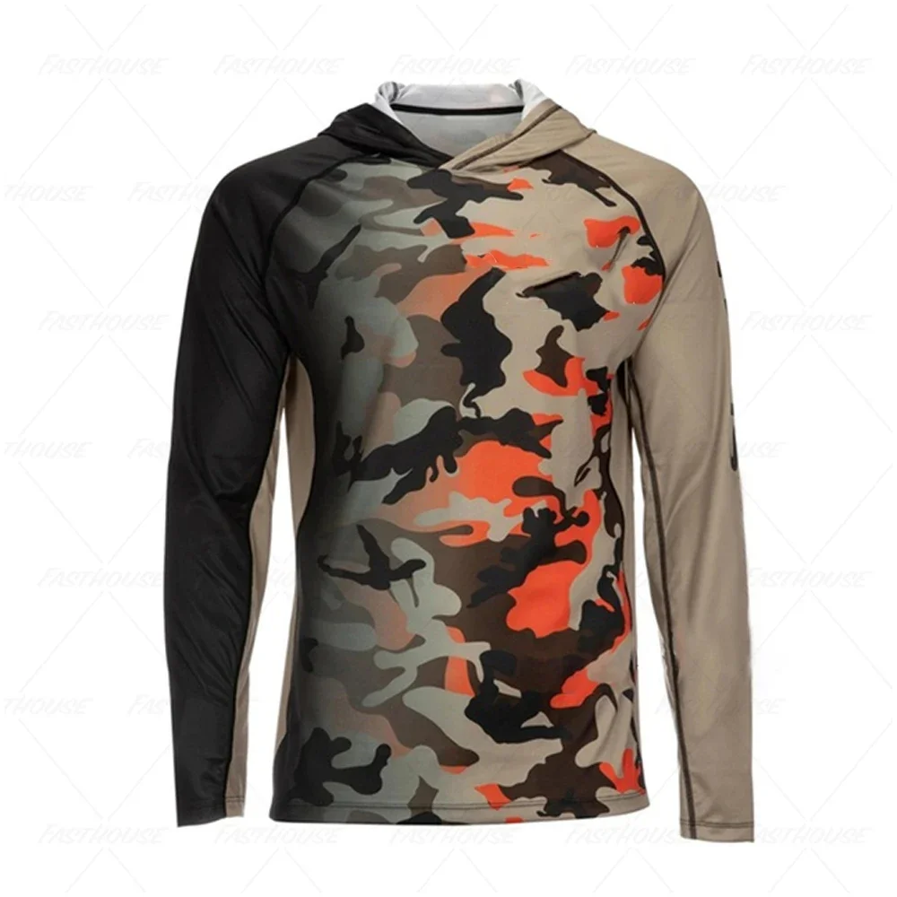 Description Picture 5 of item2023 Fishing Clothing Outdoor Quick Dry Mens Long Sleeve Breathable Shirts Anti Uv Match Jackets Fishing Wear