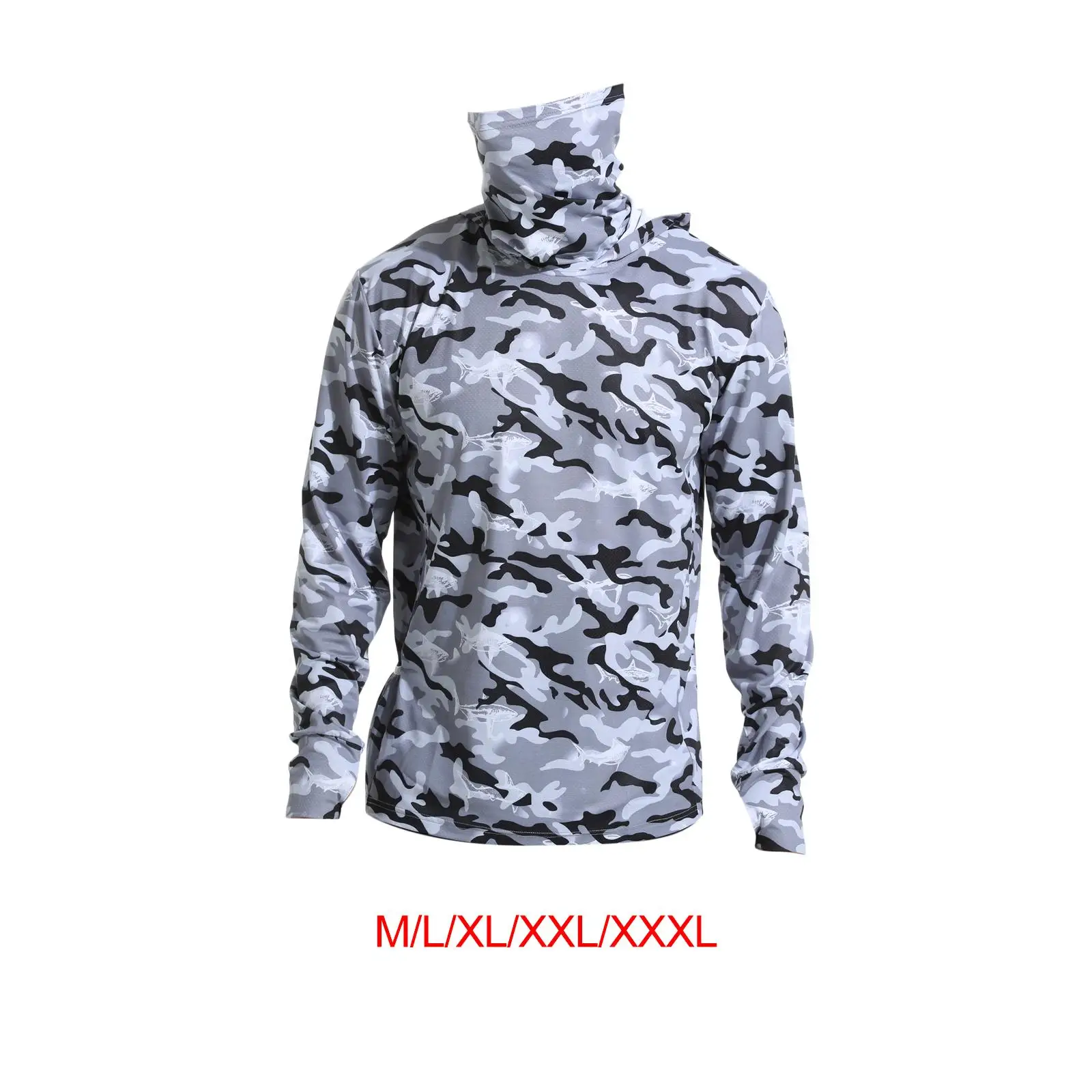 Men\`s Sun Protection Hoodie Shirt Cooling Shirt for Running