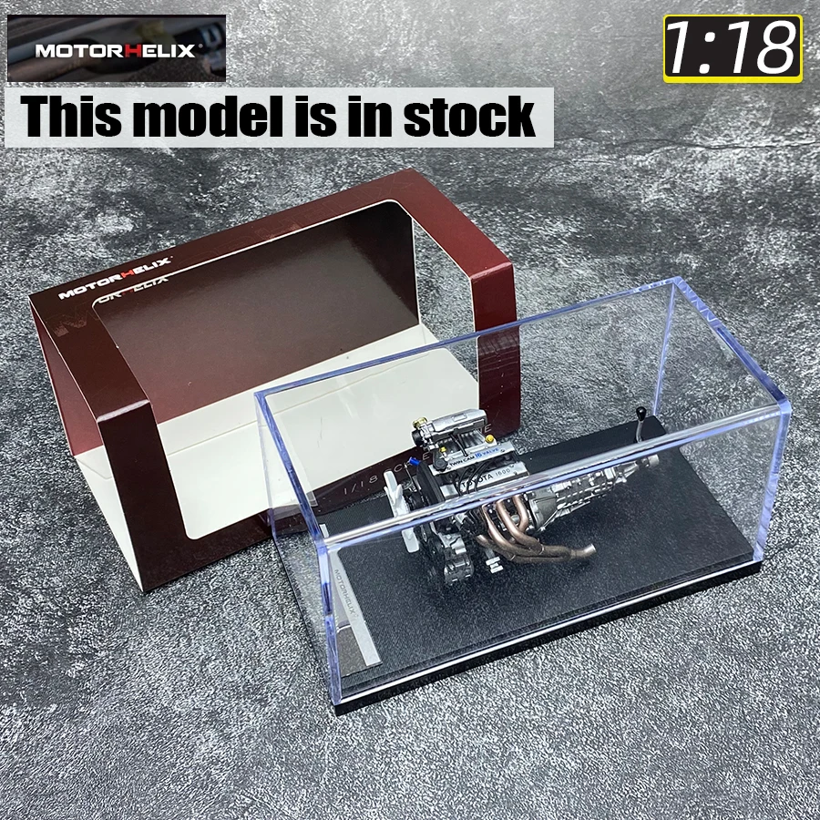 MOTORHELIX 1:18 W221 engine engine AE86 4A-GE engine model static