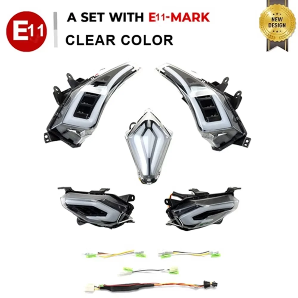 TMAX 530 2012-2015 2016 Front Rear Tail Brake Light Led Turn