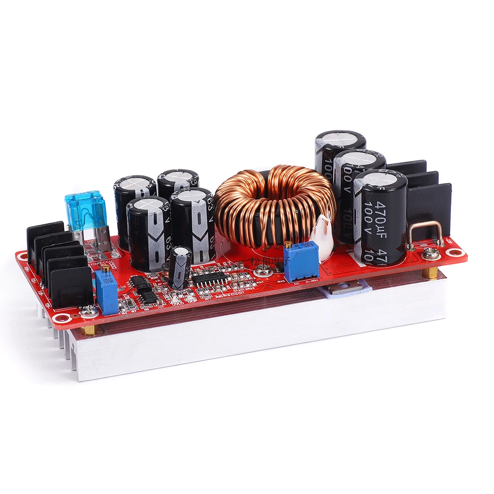 1200W 20A DC DC 컨버터 부스트 전력 컨버터 스텝 업 모듈 입력 DC10-60V 출력 12-83V 조정 가능한 스텝 업 전원 공급 장치 모듈