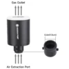 Electric Hookah Pump with 1300 mAh Rechargeable Battery Led Light Mini Portable Charcoal Coal Shisha Starter Helper 16 Colors 2