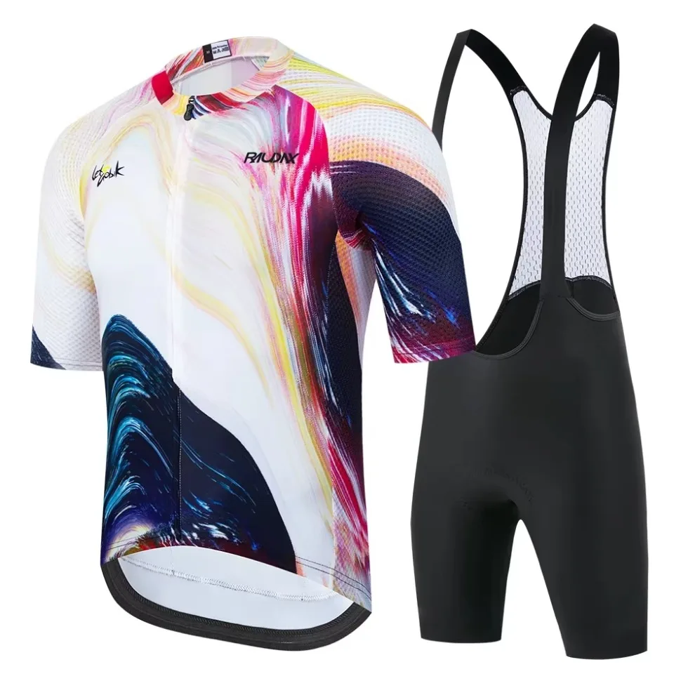 Cycling Jersey Set for Men Unisex Racing Breathable Mountain Bike Clothes Sportwears cycling jersey cycling shirt cycling suit cycling jersey set