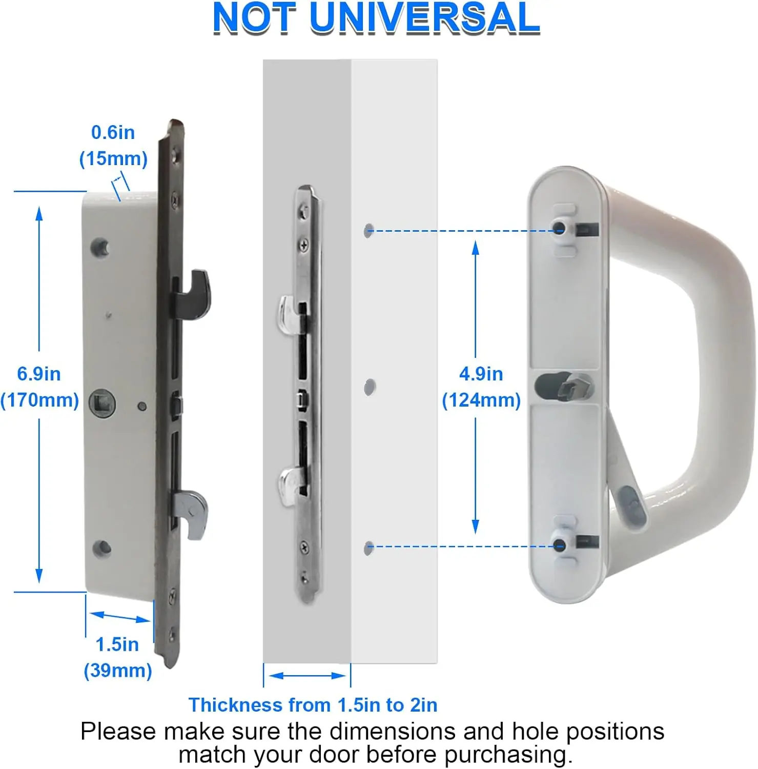 reversible handle orientation