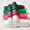 Shevalues Women's Platform Sandals 2025 Summer New Outdoor Anti-slip Beach Slippers With Double Buckle Women Fashion EVA Slides 3