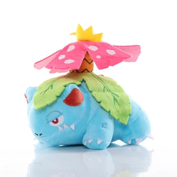 Venusaur Ivysaur Bulbasaur Plush Doll Pokemon Peluche Stuffed Toy Cartoon Frog Kids Gift 2