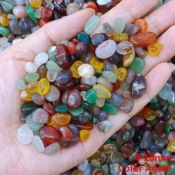 Natural Irregular Quartz Gemstones for Home and Aquarium Decor (Color Agate)